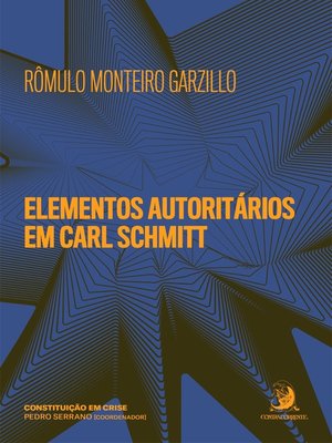 cover image of Elementos autoritários em Carl Schmitt